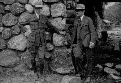 W. B. Lewis and Stephen T. Mather. By J. V. Lloyd