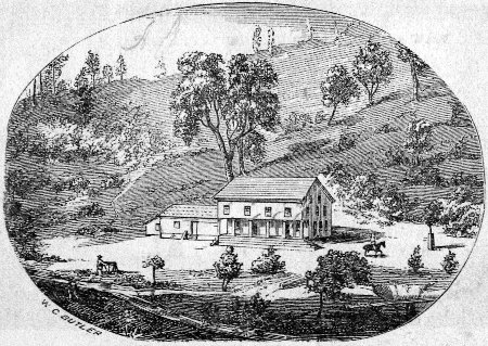 VIEW OF THE HOTEL AT THE CAVE.