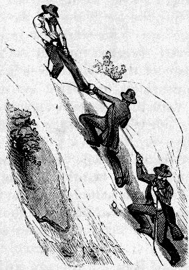 ASCENDING THE LOWER DOME.