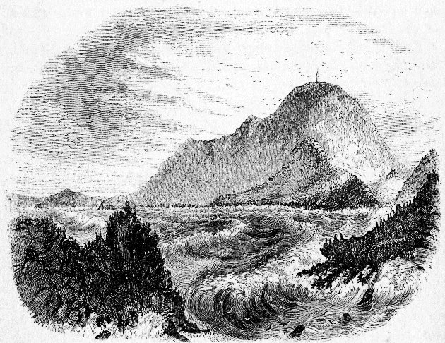 THE SOUTH FARALLONE ISLAND, FROM THE BIG ROOKERY, LOOKING EAST.