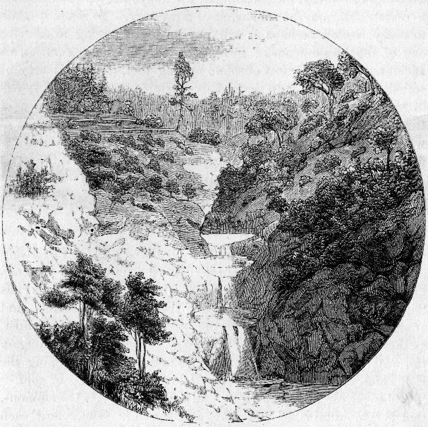 THE RIFFLE-BOX WATERFALL, DEER CREEK.