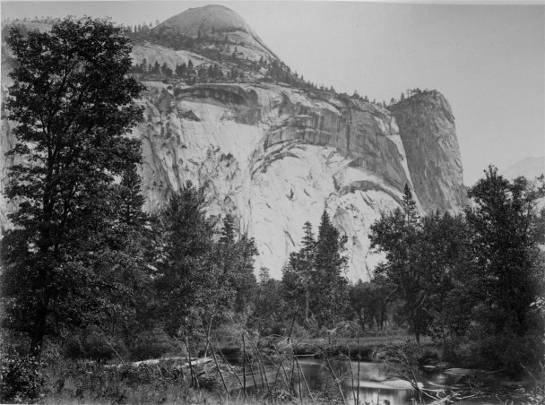 THE NORTH DOME, ROYAL ARCHES, AND WASHINGTON COLUMN.