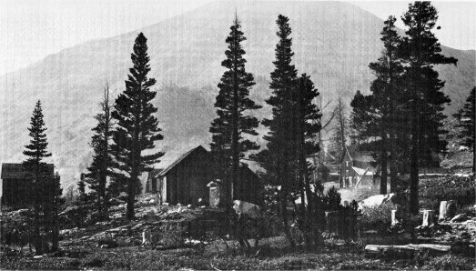 At the end of the Great Sierra Wagon Road, Bennettville, 1898