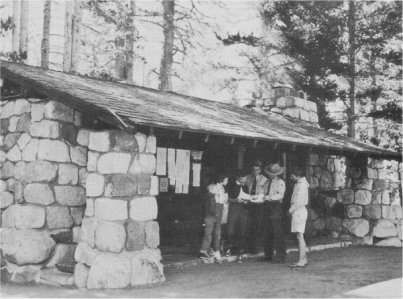 The Campground Ranger Station is the beginning point for all hikes described herein. McCrary, NPS