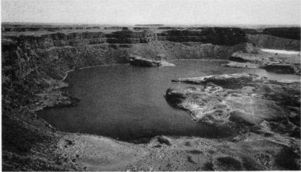Dry Falls, State of Washington (Courtesy of Spokane Chamber of Commerce)