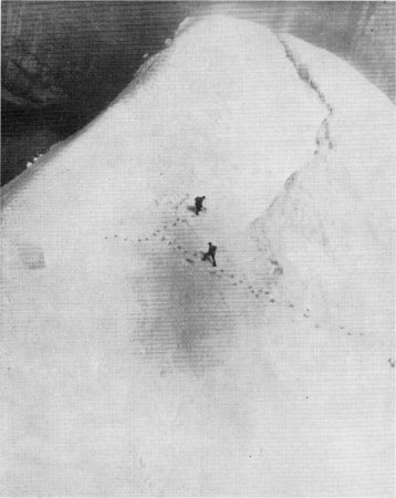 Ice Cone of Yosemite Falls, February, 1932