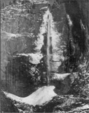 Yosemite Falls in Winter