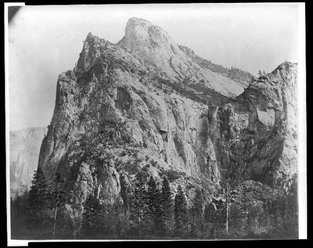 Bridalveil Fall from Cathedral Trail
