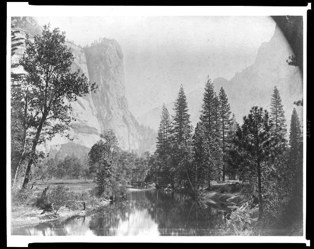 Washington Column with stream in foreground