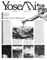 Cover, Yosemite, Fall 1986