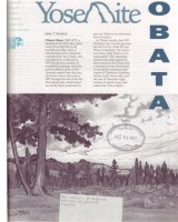 Cover, Yosemite, Summer 1993