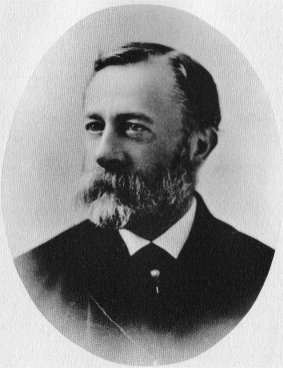ALBERT BIERSTADT. Photograph by Mora, New York