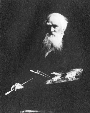 THOMAS MORAN. Photograph by Gledhill