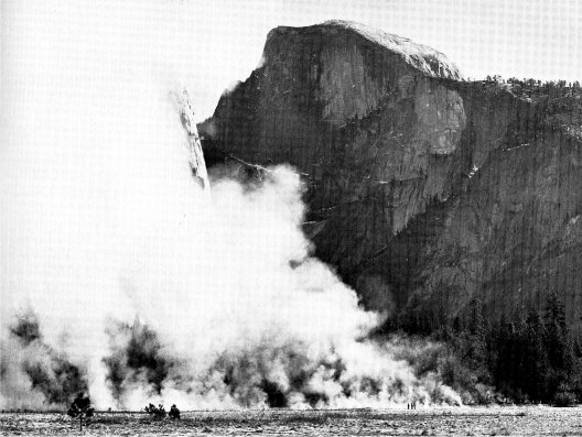 Yosemite Valley fire