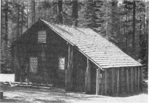 Illustration 109. Snow Creek cabin, view to southwest