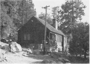 Illustration 125. Ranger station/residence, built by City of San Francisco, Lake Eleanor. Photo by Robert C. Pavlik, 1984