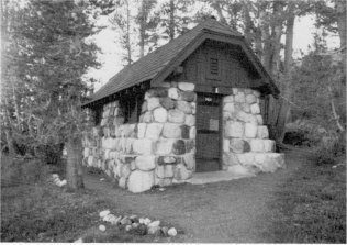 Illustration 168. Tioga Pass comfort station. Photo by Gary Higgins, 1984