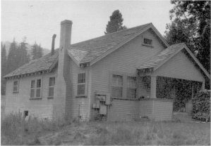 Illustration 19. Cuneo residence, Carl Inn, to northwest (Hodgdon Meadow on old Big Oak Flat Road). Photo by Robert C. Pavlik, 1984 