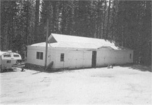 Illustration 194. Wawona equipment shed #4052, to southwest. Photo by Robert C. Pavlik, 1984