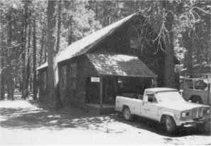 Illustration 203. Wawona wagon shop (former Chinese laundry). Photo by Robert C. Pavlik, 1984