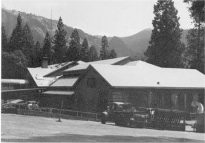 Illustrations 213. Utility building, Yosemite Valley maintenance yard. Photos by Gary Higgins and Robert C. Pavlik, 1984