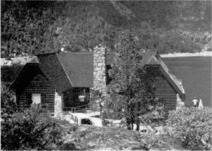 Illustration 249. Guest cottage, Hetch Hetchy. Photo by Robert C. Pavlik, 1984