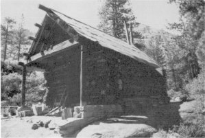 Illustration 255. Lake Vernon snow survey/patrol cabin. Photo by Paul Cioyd, 1986