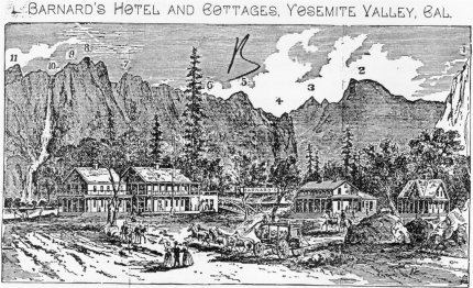 Illustration 8. Barnard's Hotel and cottages, 1890