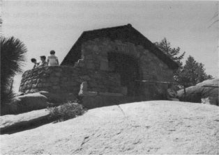 Illustration 84. Glacier Point overlook. Photo by Gary Higgins, 1984