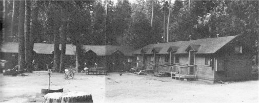 Illustration 86. Barracks moved from Owens Valley to Yosemite Lodge. Photo by Robert C. Pavlik, 1984