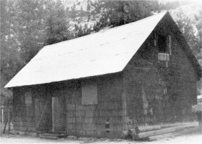 Illustration 90. Merced Lake High Sierra camp barn, still in use. Photo by Robert C. Pavlik, 1984