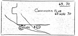 Map 69, 70. Cunningham Flat