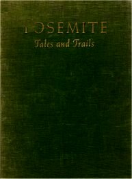 cover, Yosemite Tales and Trails