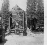 Wawona Bridge Restoration, 1957