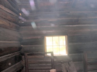 George Anderson home, inside view