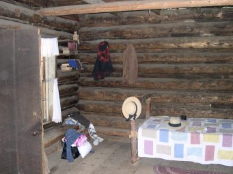 Homestead, inside view